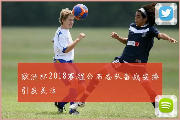 欧洲杯2018赛程公布各队备战安排引发关注
