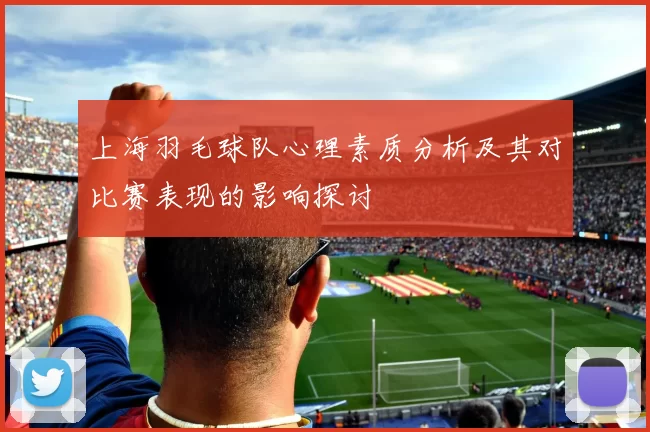 上海羽毛球队心理素质分析及其对比赛表现的影响探讨