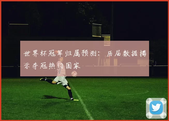 世界杯冠军归属预测：历届数据揭示夺冠热门国家