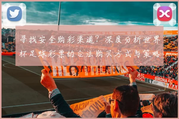 寻找安全购彩渠道？深度分析世界杯足球彩票的合法购买方式与策略